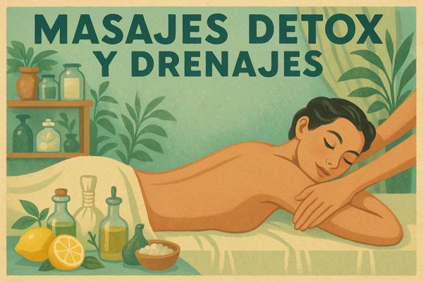 Masajes detox y drenajes